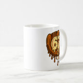 67 Ice Cream Drip Funny Six Seven Baseball  Koffiemok (Voorkant rechts)