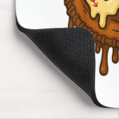 67 Ice Cream Drip Funny Six Seven Baseball  Muismat (Hoek)