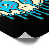 67 Ice Cream Drip Funny Six Seven Baseball  Poster (Hoek)