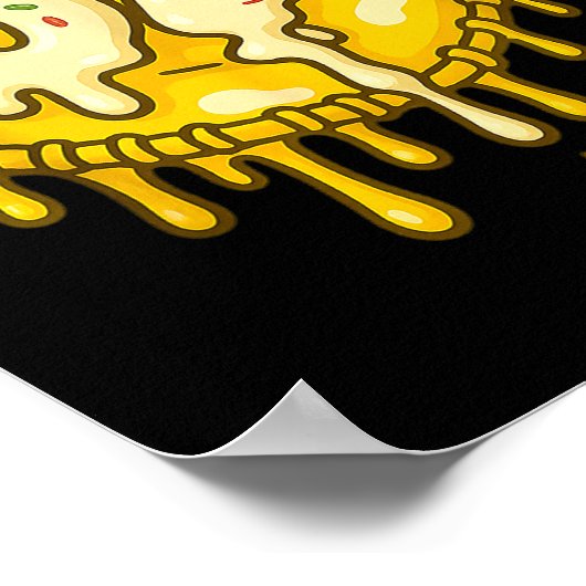 67 Ice Cream Drip Funny Six Seven Baseball  Poster (Hoek)