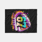 67 Ice Cream Drip Funny Six Seven Player 67th Birt Fleece Deken (Voorkant (Horizontaal))