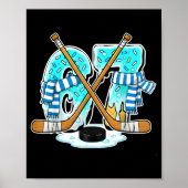 67 Ice Cream Drip Hockey Gen Alpha Slang Six Seven Poster (Voorkant)