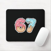 67 Ice Cream Drip Meme Funny Six Seven Gen Alpha ( Muismat (Met muis)