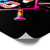 67 Ice Cream Drip Meme Funny Six Seven Gen Alpha ( Poster (Hoek)