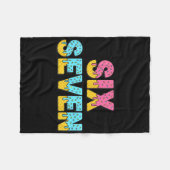 67 Ice Cream Drip Meme Funny Six Seven Gen Alpha S Fleece Deken (Voorkant (Horizontaal))
