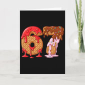 67 Ice Cream Drip Meme Funny Six Seven Valentine D Kaart (Voorkant)