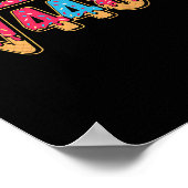 67 Ice Cream Drip Meme Math Teacher School Square Poster (Hoek)