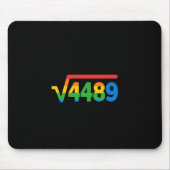 67 Ice Cream Drip Meme Square Root 4489  Muismat (Voorkant)