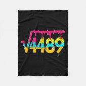 67 Ice Cream Drip Meme Square Root 4489 Slang Math Fleece Deken (Voorkant)