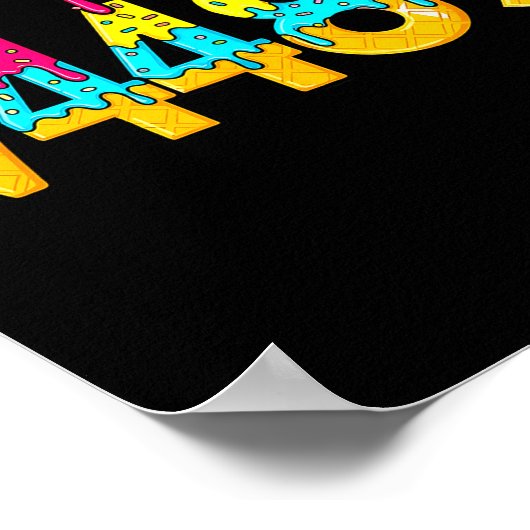 67 Ice Cream Drip Meme Square Root 4489 Slang Math Poster (Hoek)