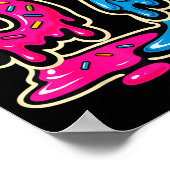 67 Ice Cream Meme Six Seven Poster (Hoek)