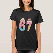 67 Ice Cream T-shirt (Voorkant)