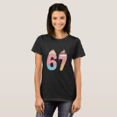 67 Ice Cream  T-shirt (Voorkant volledig)