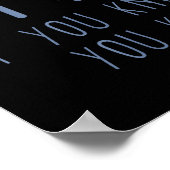 67 If You Know You Know 6 7 Meme Funny Poster (Hoek)