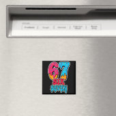 67 Ijs Drip Grappige Zes Zeven Gen Alpha Meme S Magneet (Insitu (Vaatwasser))