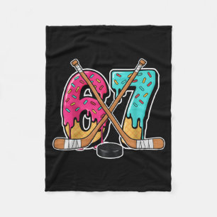67 Ijs Drip Hockey Gen Alpha Slang Zes Zeven Fleece Deken