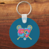 67 Ijs Drip Meme Gen Alpha Slang Lacrosse Sr Sleutelhanger (Voorkant)