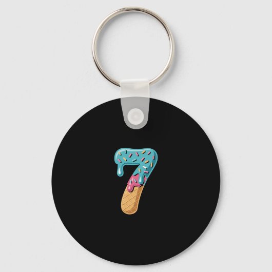 67 Ijs Drip Meme Grappig Zes Zeven Matching Pa Sleutelhanger (Voorkant)