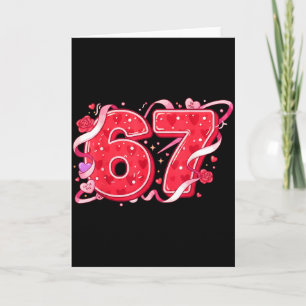 67 Ijs Drip Meme Grappig Zes Zeven Valentijn D Kaart