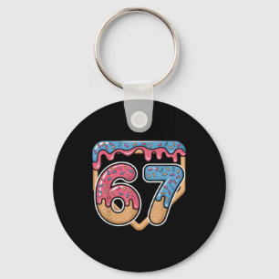 67 Ijs Drip Meme Honkbal Sleutelhanger