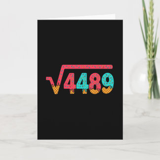 67 Ijs Drip Meme Vierkantswortel 4489 Informele Ta Kaart