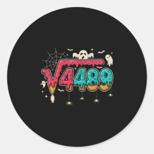 67 Ijs Drip Meme Vierkantswortel 4489 Informele Ta Ronde Sticker