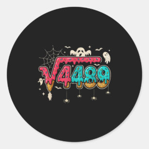 67 Ijs Drip Meme Vierkantswortel 4489 Slang Wiskun Ronde Sticker