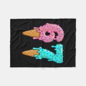 67 Ijs Drip Meme Zes Zeven Gen Alpha Slaang  Fleece Deken (Voorkant (Horizontaal))