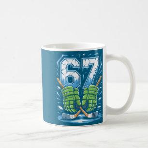 67 Ijs Drip Meme Zes Zeven Gen Alpha Slaang Koffiemok