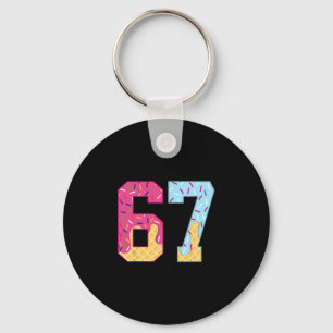 67 Ijs Drip Meme Zes Zeven Gen Alpha Slang 1 Sleutelhanger