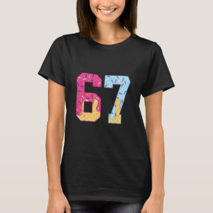 67 Ijs Drip Meme Zes Zeven Gen Alpha Slang 1 T-shirt