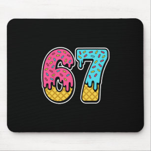 67 Ijs Drip Meme Zes Zeven Grappig Gen Alpha D Muismat