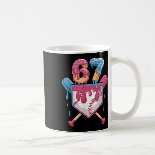 67 Ijs Drip Meme Zes Zeven Pride 6 7 Ijs Koffiemok (Rechts)