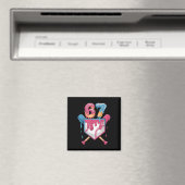 67 Ijs Drip Meme Zes Zeven Pride 6 7 Ijscre Magneet (Insitu (Vaatwasser))