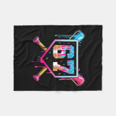 67 ijs druppel meme grappig zes zeven Gen Alpha ( Fleece Deken (Voorkant (Horizontaal))
