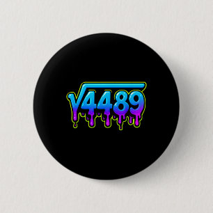 67 Ijs Meme Vierkantswortel 4489 Sla Juf Wiskunde  Ronde Button 5,7 Cm