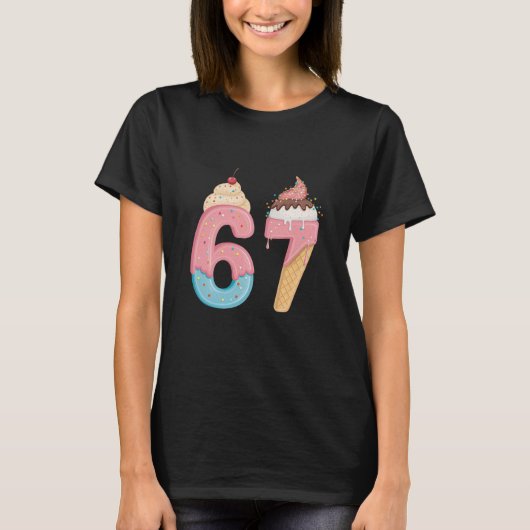 67 Ijs  T-shirt (Voorkant)