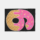 67 IJscrensmeltdrop Meme Grappig 6 7 Halloween Kos Fleece Deken (Voorkant (Horizontaal))