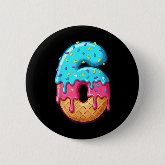 67 IJscrimp Drip Meme Grappig 6 7 Halloween Kostuu Ronde Button 5,7 Cm (Voorkant)