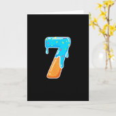 67 IJscrimpje Drip Meme Grappig 6 7 Kostuum Koppel Kaart (Gele Bloem)