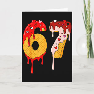 67 IJsdrip Meme Grappig Zes Zeven Valentijn D Kaart