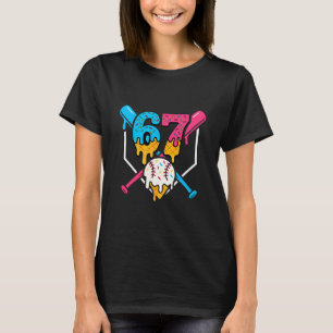 67 Ijsdrip Verkoop Meme Zes Zeven Gen Alpha Sl T-shirt