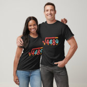 67 IJsdripmeme Vierkantswortel 4489 T-shirt (Unisex)