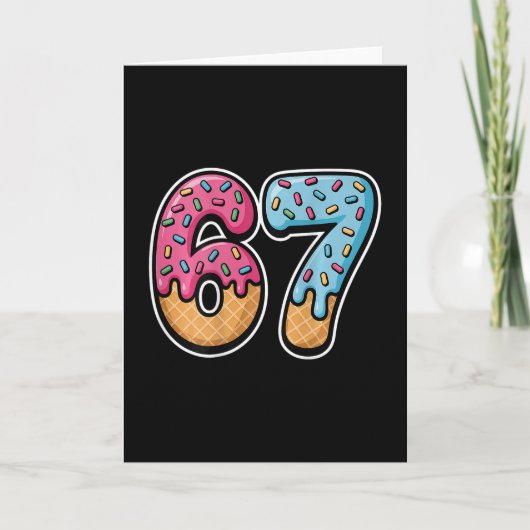 67 Ijsdruppel (alleen ck) Kaart (Voorkant)