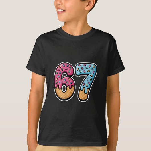 67 Ijsdruppel (alleen ck) T-shirt (Voorkant)