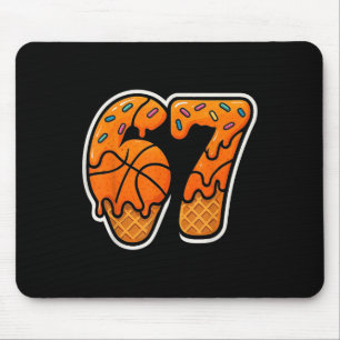 67 IJsdruppel Basketbal Six Seven Meme Mand Muismat