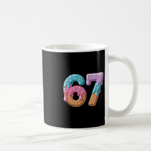 67 Ijsdruppel Grappig Zes Zeven Meme Nummer 6 An Koffiemok