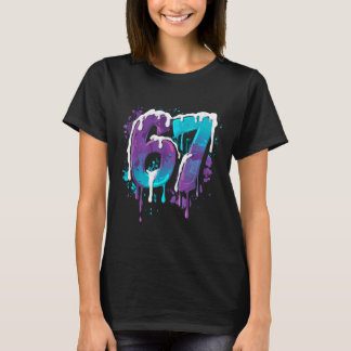 67 IJsdruppel Meme Leuk Zes Zeven Gen Alpha S T-shirt