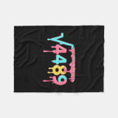 67 IJsdruppel Meme Vierkantswortel 4489 Informele Fleece Deken (Voorkant (Horizontaal))