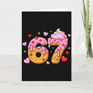 67 IJsdruppel Meme Zes Zeven 6 7 Valentijnsdag Kaart